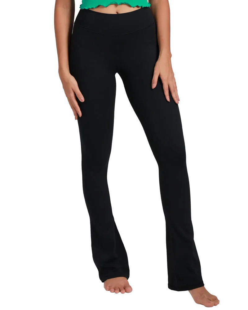 34“High Waist Mini Flared Leggings for Women