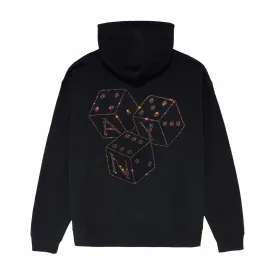 Awake NY Dice Rhinestone Hoodie (Black)