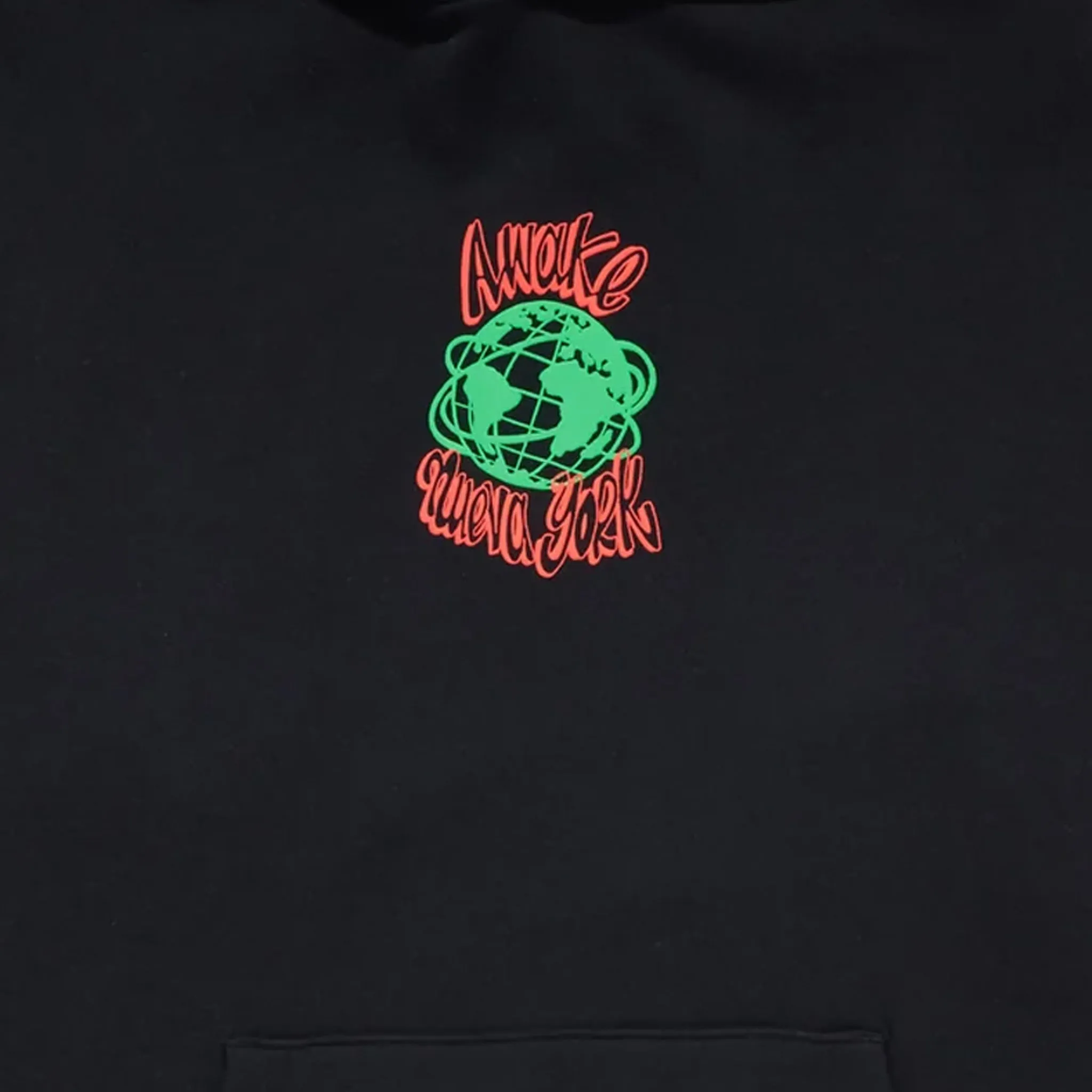 Awake NY Globe Hoodie (Black)