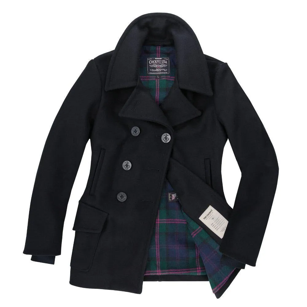 Cockpit USA Womens Navy Peacoat W78X002 SIZE XLARGE Final Sale - Ships Same Day