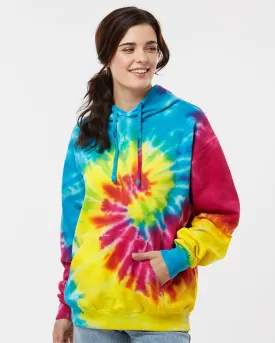 Colortone Men's Tie-Dyed Hooded Sweatshirt