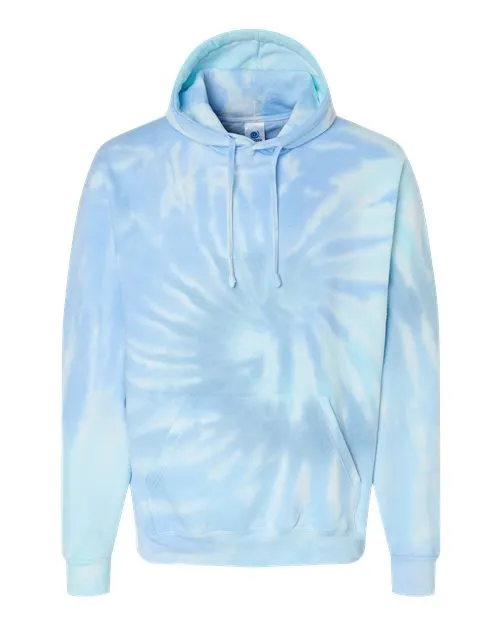 Colortone Men's Tie-Dyed Hooded Sweatshirt