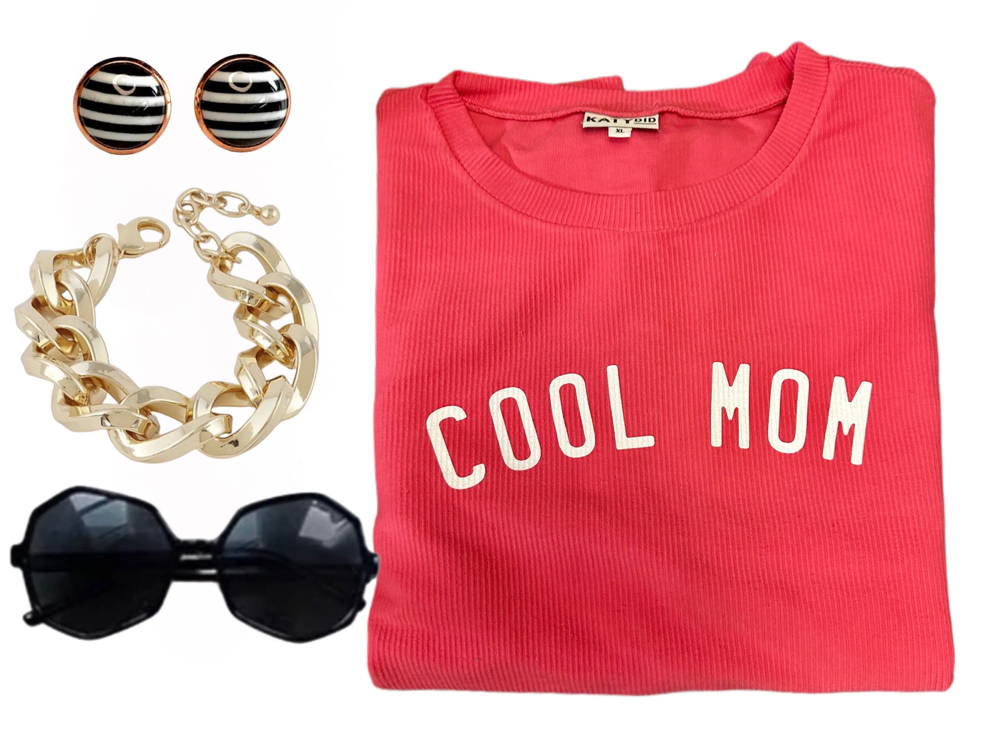 Cool Mom Corded Graphic Sweatshirt