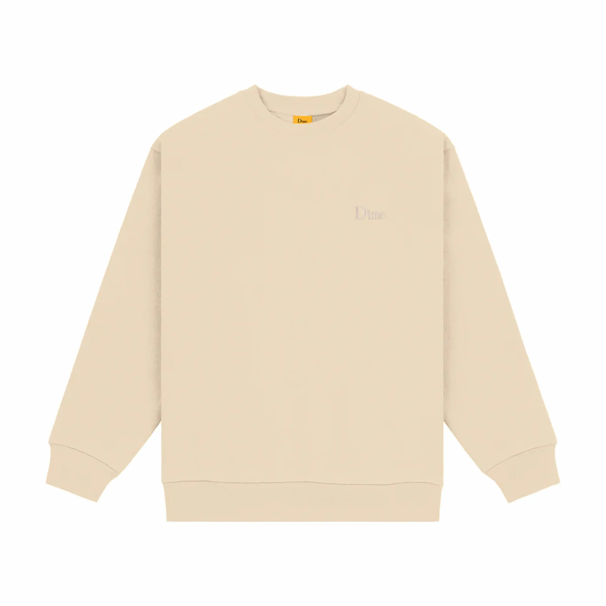 Dime Classic Small Logo Crewneck (Fog)