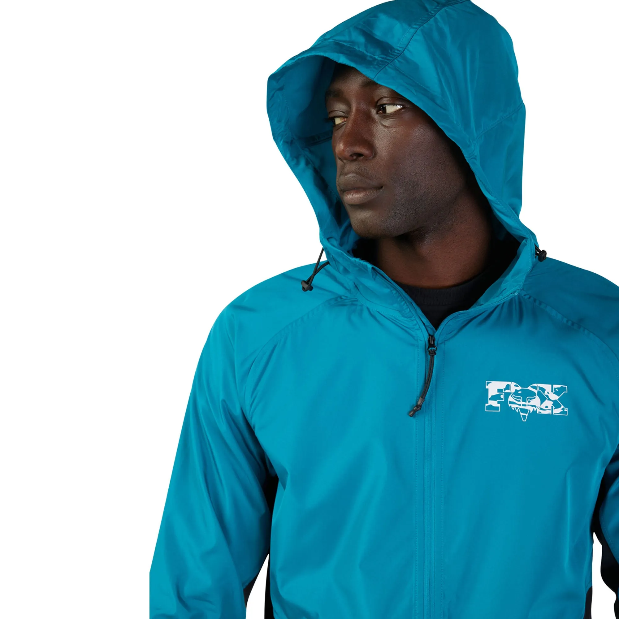 Fox Racing Cienega Windbreaker Jacket Maui Blue