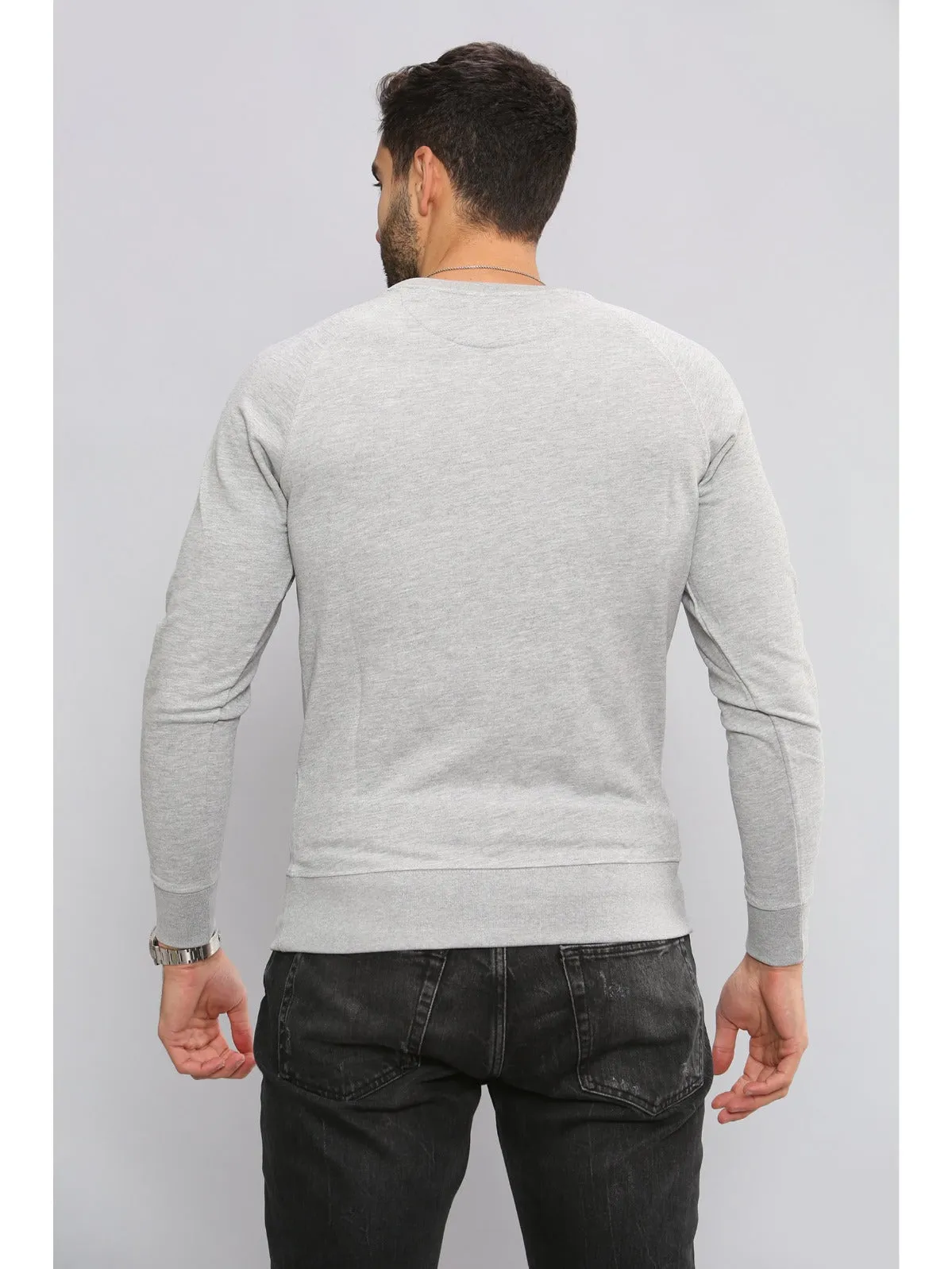 Gant Mens Printed Pullover Shield Sweatshirt