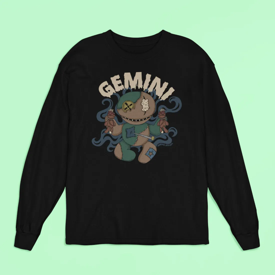 Gemini Voodoo Doll Long Sleeve Shirt