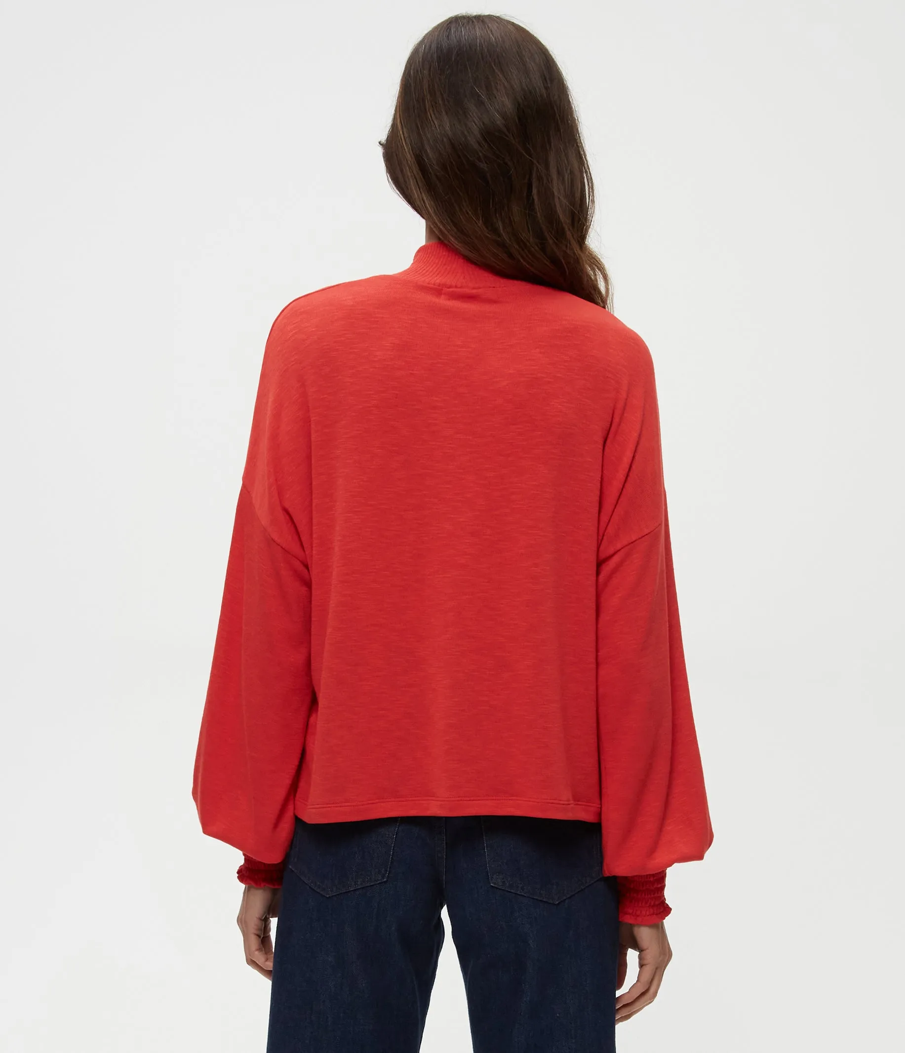 Lila Mock Neck Top