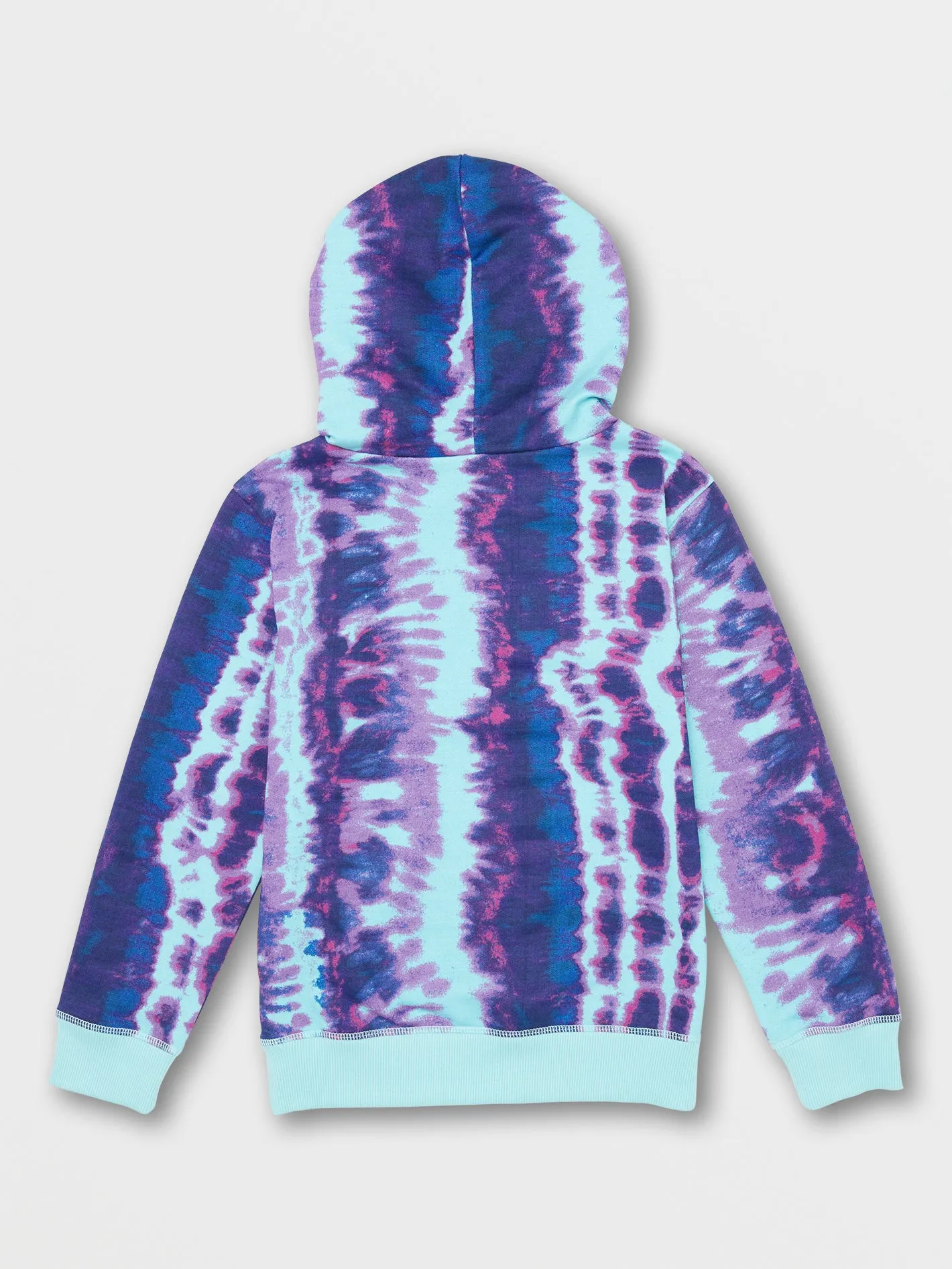 Little Boys Roundabout Pullover Fleece Hoodie - Storm Tie-Dye