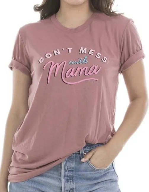 Mom hats! Dont mess with Mama | Embroidered distressed womens trucker cap | 4 colors!  Black • Wine • Light pink • Teal | Mama bear | Mommin ain’t easy | Tired as a mother