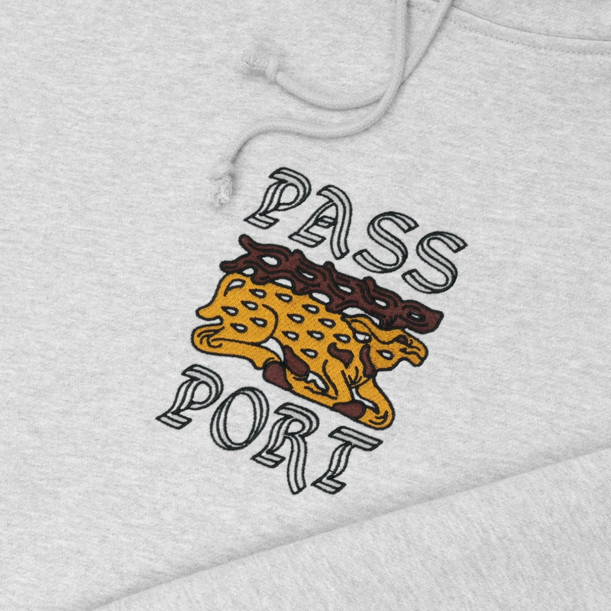 Pass~Port Antler Hoodie (Ash Grey)