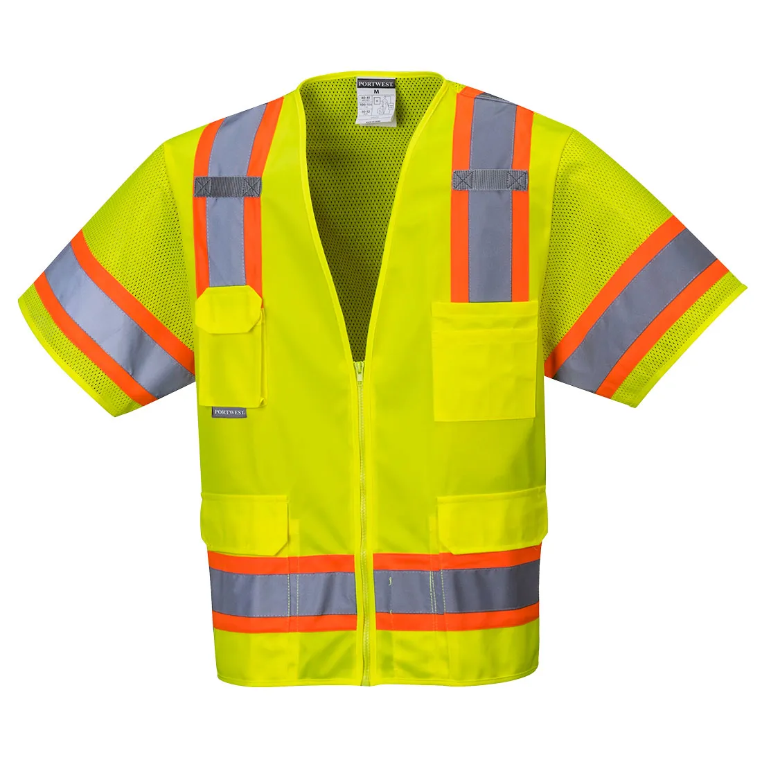 Portwest Aurora Sleeved Hi-Vis Vest US373