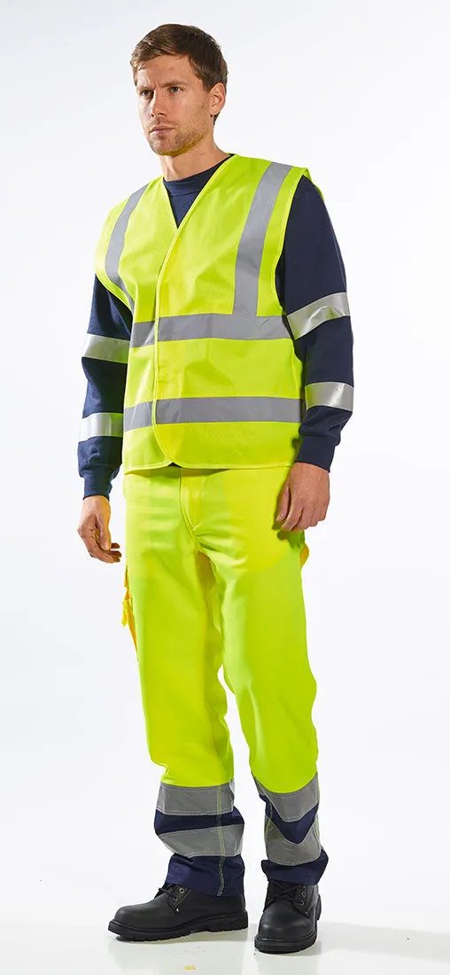 Portwest C470 Hi-Vis Reflective Two Band & Brace Cooling Vest ANSI