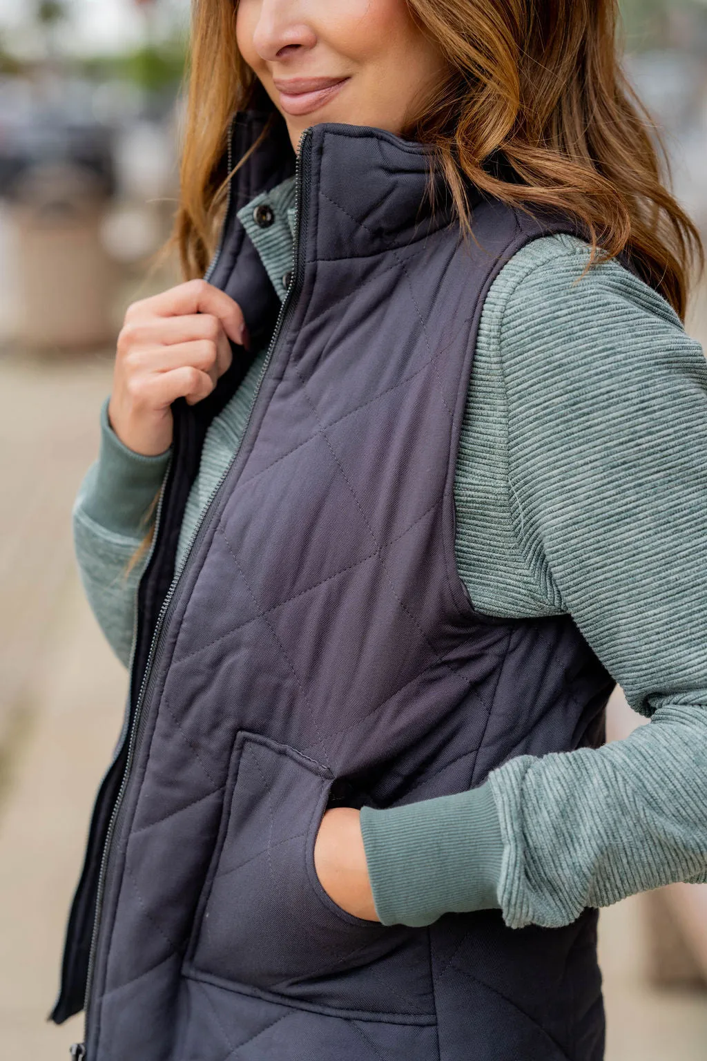 Quilted Puffer Vest