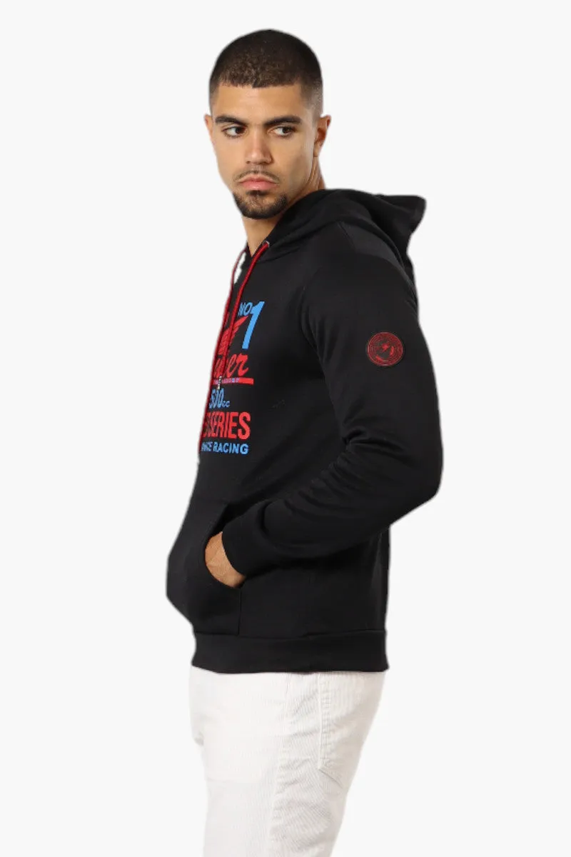 Super Triple Goose 500 Speed Series Print Hoodie - Black