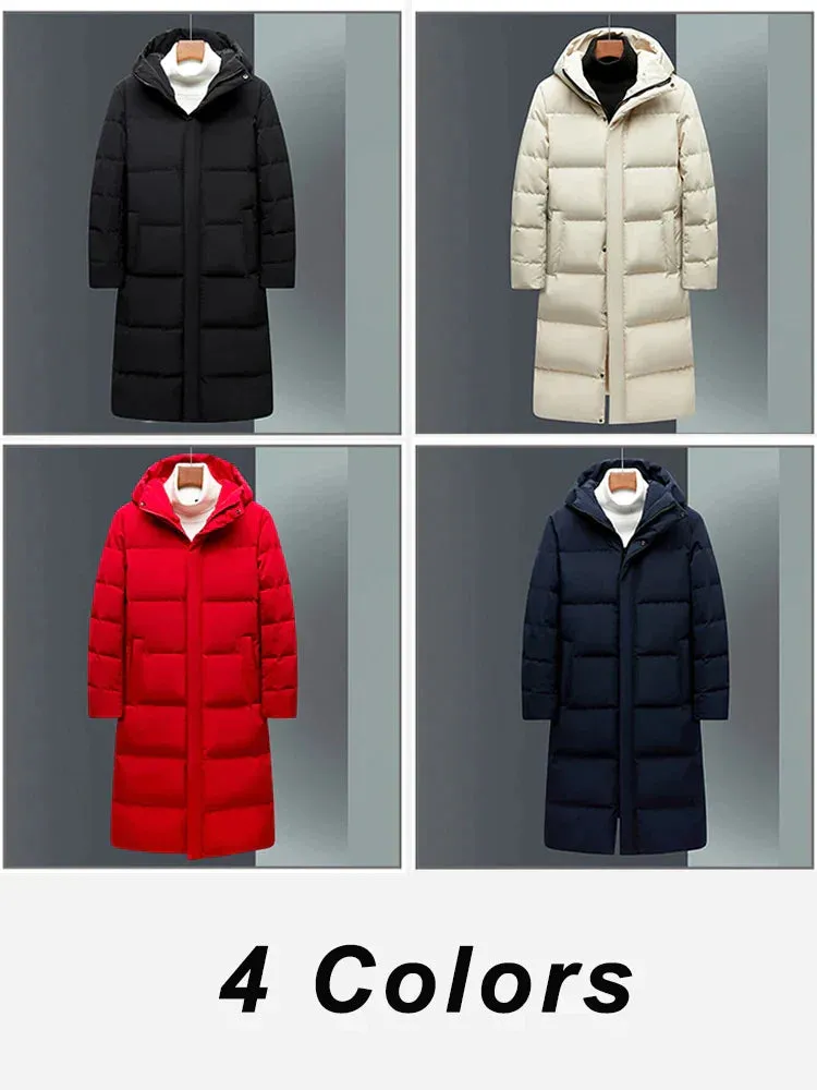 Winter Hooded Thermal Windbreaker Coats