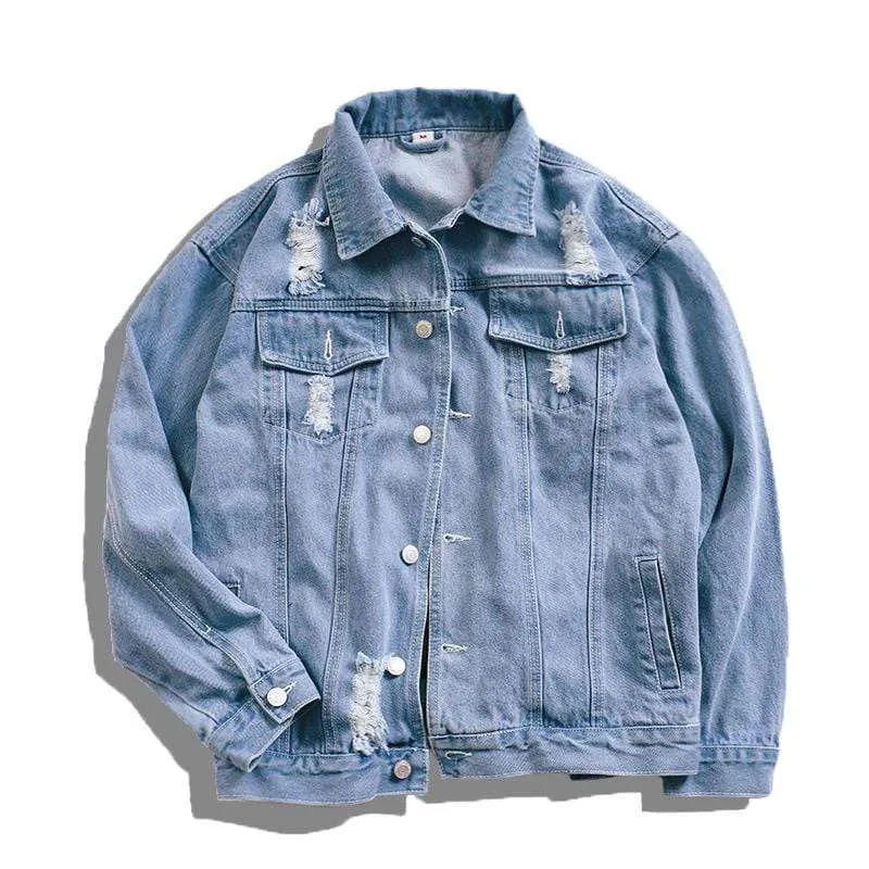 WLS Dog Head Denim Jacket